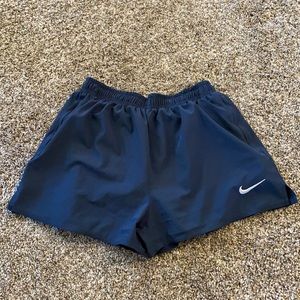 Blue Nike Dri-Fit Track Shorts